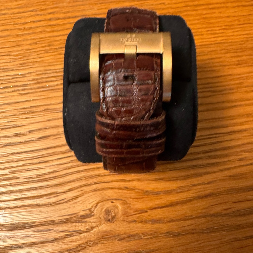 TW Steel Gold-Tone and White Chronograph Watch - Picture 7 of 9